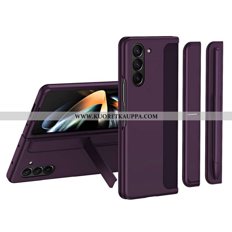 Kuori Samsung Galaxy Z Fold 5 Jalustalla Ja Kynän Pidikkeellä