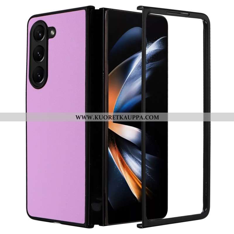 Kuori Samsung Galaxy Z Fold 6 Nahkaefekti