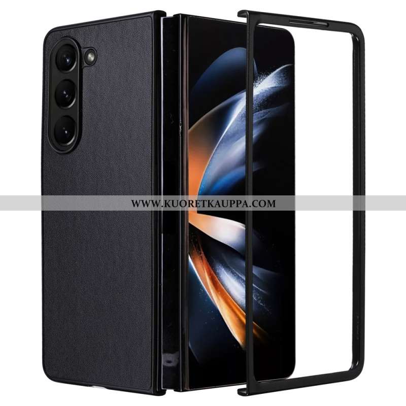 Kuori Samsung Galaxy Z Fold 6 Nahkaefekti