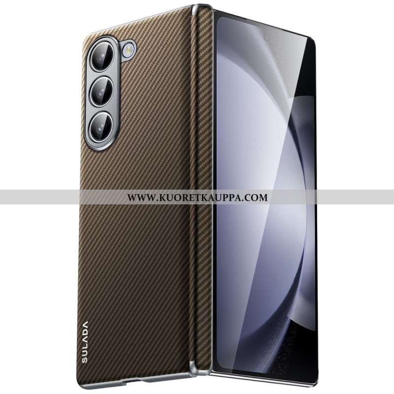 Kuori Samsung Galaxy Z Fold 6 Sulada Teksturoitu Keinonahka