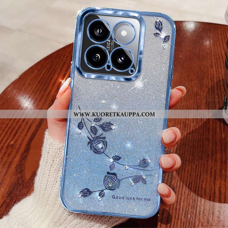 Kuori Xiaomi 14 Kadem Glitter Pattern Suojakuori