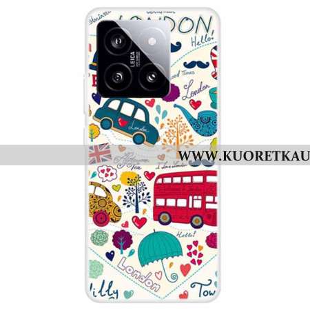 Kuori Xiaomi 14 Punainen Bussi