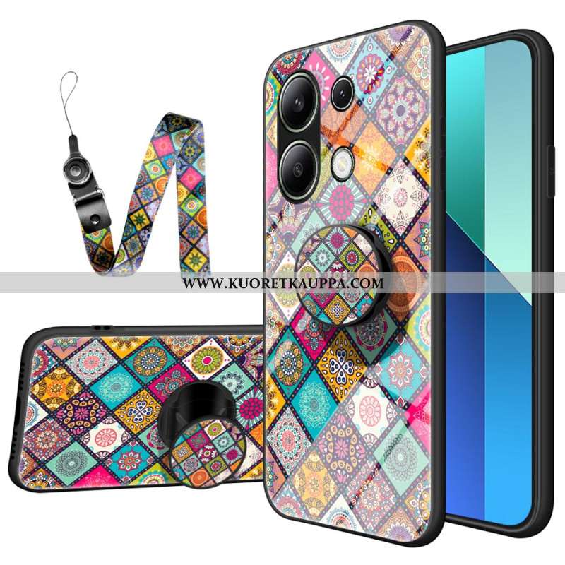 Kuori Xiaomi Redmi Note 13 4g Patchwork Tukirengas Ja -hihna