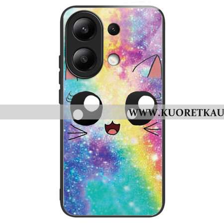 Kuori Xiaomi Redmi Note 13 4g Rainbow Cat Karkaistu Lasi Suojakuori