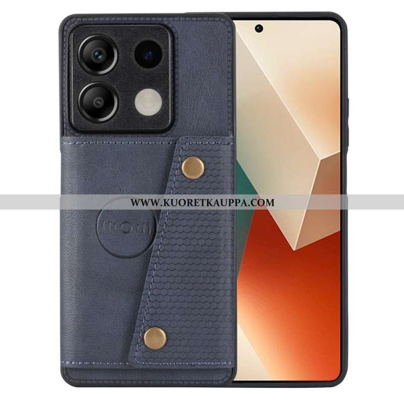 Kuori Xiaomi Redmi Note 13 5g Nahkainen Tehostekorttikotelo