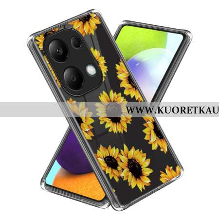 Kuori Xiaomi Redmi Note 13 Pro 4g Auringonkukkakuvio