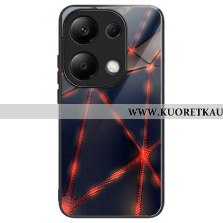 Kuori Xiaomi Redmi Note 13 Pro 4g Karkaistun Lasin Punaiset Kolmiot