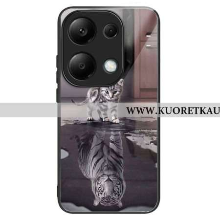 Kuori Xiaomi Redmi Note 13 Pro 4g Little Kitten Tempered Glass Suojakuori