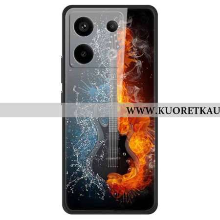 Kuori Xiaomi Redmi Note 13 Pro 5g Jään Ja Tulen Karkaistu Lasikitara Suojakuori