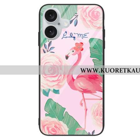 Kuori iPhone 16 Karkaistu Lasilintu