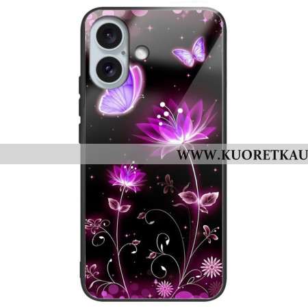 Kuori iPhone 16 Plus Fluoresoiva Lotus Suojakuori