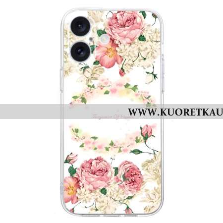 Kuori iPhone 16 Plus Vintage Ruusut