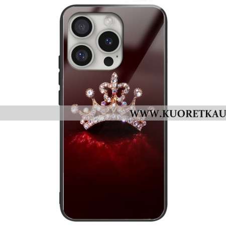 Kuori iPhone 16 Pro Diamond Crown Karkaistu Lasi