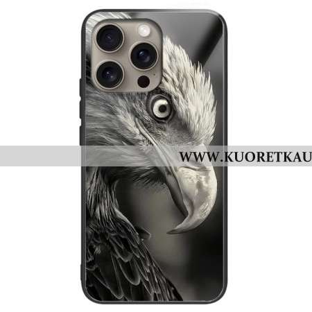 Kuori iPhone 16 Pro Karkaistu Lasi Kotkakuvio