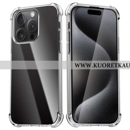 Kuori iPhone 16 Pro Läpinäkyvä Iskunkestävä