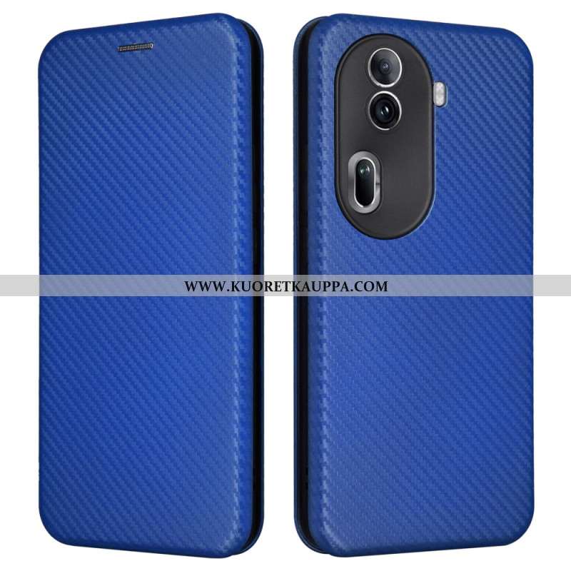 Nahkakotelo Oppo Reno 11 Pro 5g Carbonone Fiber Suojakuori