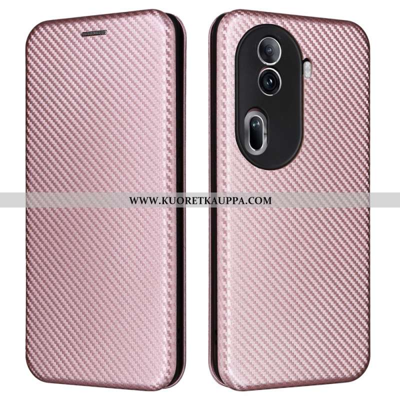 Nahkakotelo Oppo Reno 11 Pro 5g Carbonone Fiber Suojakuori