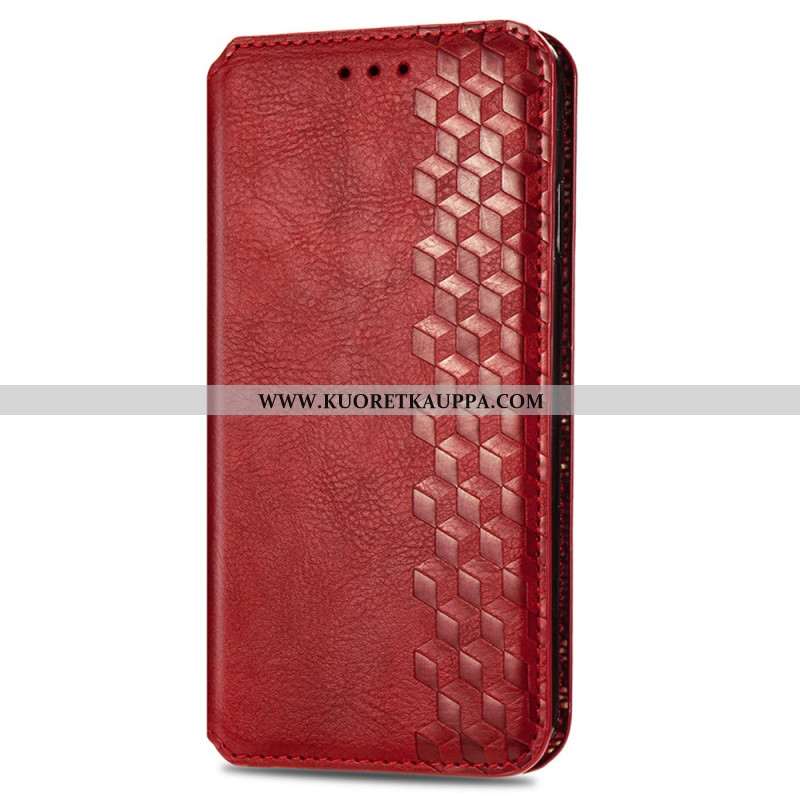 Nahkakotelo Samsung Galaxy A16 5g Vintage Frieze Suede -efekti