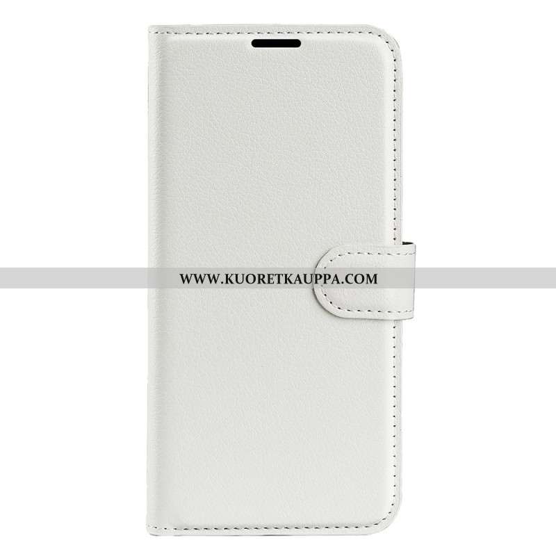 Nahkakotelo Samsung Galaxy A55 5g Classic Litchi Faux Leather