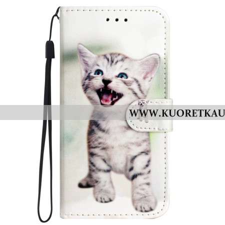 Nahkakotelo Samsung Galaxy S24 Ultra 5g Thong Cat