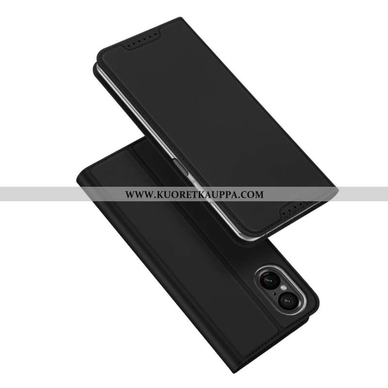 Nahkakotelo Sony Xperia 10 Vi Skin Pro -sarja Dux Ducis Suojakuori