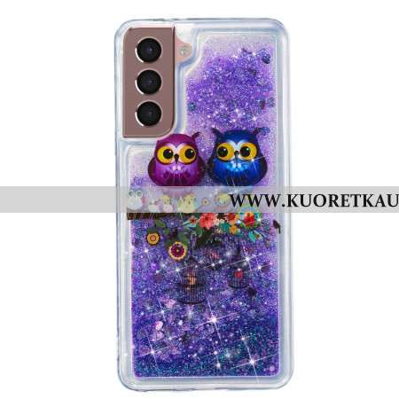 Puhelinkuoret Samsung Galaxy S24 Plus 5g Two Owls Liquid Glitter