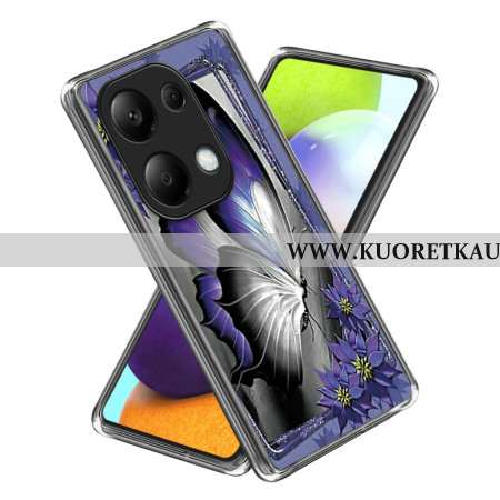 Puhelinkuoret Xiaomi Redmi Note 13 Pro 4g Purppura Perhonen