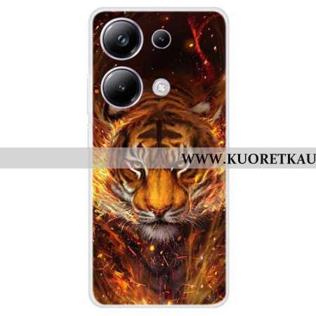 Puhelinkuoret Xiaomi Redmi Note 13 Pro 4g Tiger In Flames